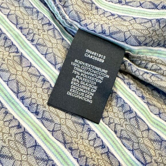 Robert Graham Button Down flip cuff Shirt  XL - Picture 3 of 7